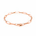 Rose Gold Paperclip Chain Bracelet